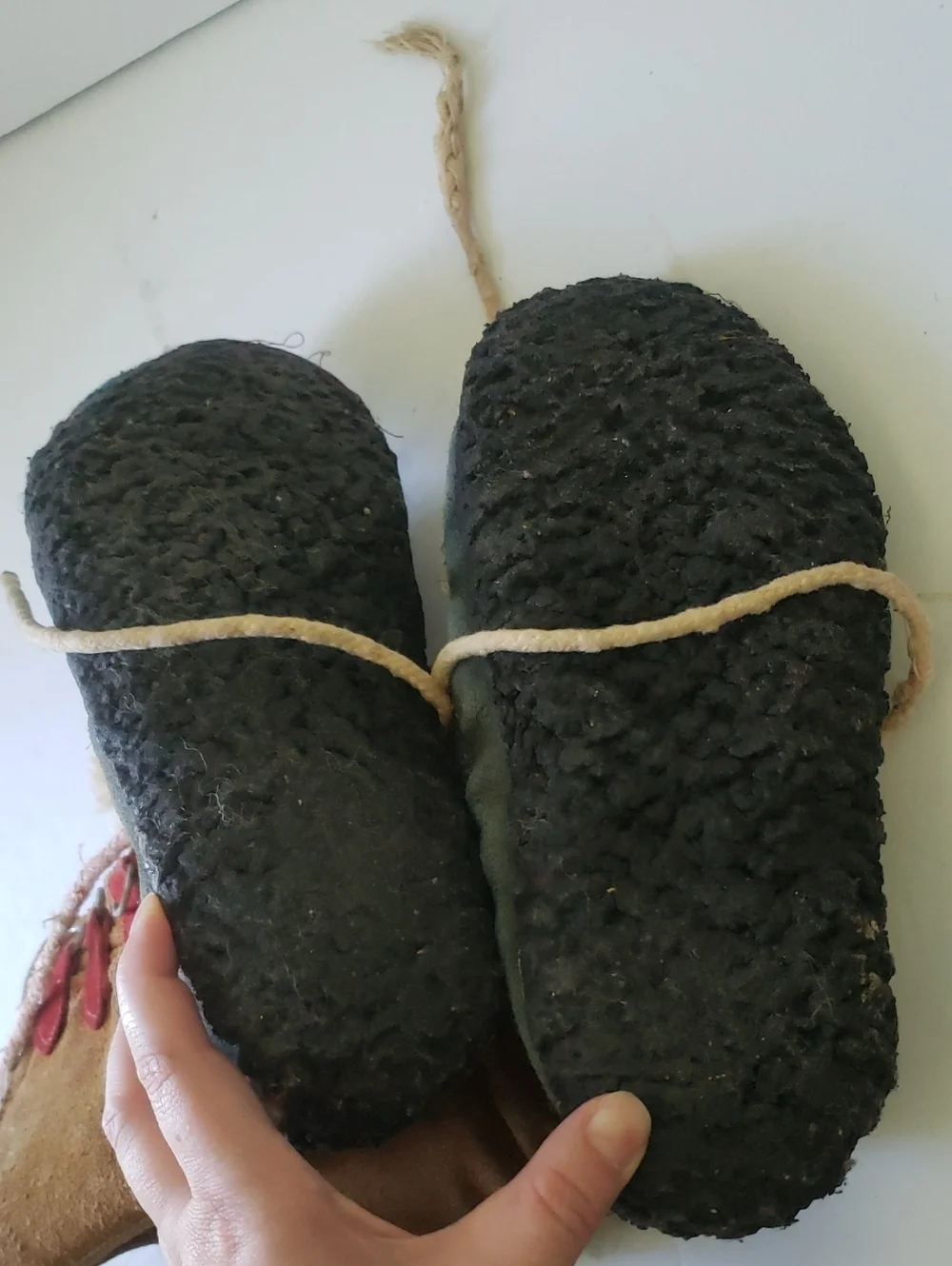 Canadian Moccasin Boots Size 9
